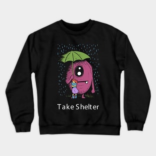 Take Shelter Monster Doodle Crewneck Sweatshirt